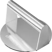Enlarged 6.3 inch Smash Burger Press, Stainless Steel inches round
