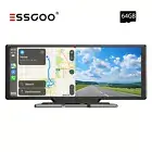 Portable Car Stereo Wireless Apple Carplay & Android Auto Radio BIG Touch Screen
