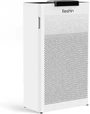 [FRESHIN] Air Purifier Smart with H12 HEPA Filter, Colour Air Quality Display, Touchscreen, Sleep Mode, Timer, 3 Fan Speeds | 200m³/h CADR for Pets, Allergies, Dust, Pollen, Smoke, Odor (2.4GHz Only)
