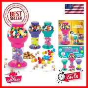 Twirling Gumball Machine - 10 Inch Candy Dispenser for Kids - Perfect for Bir...