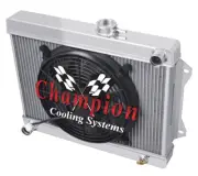 Atom Champion 3 Row Radiator W/ 12" Fan for 1972 - 1975 Jensen Healey #CC7454 (for: Jensen)