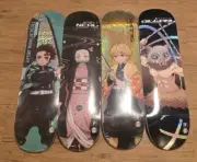 Primitive Demon Slayer Skate Board Set - Tanjiro, Nezuko, Zenitsu, Inosuke