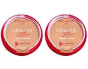 2 x Bourjois Healthy Mix Compact Face Powder 05 Sand