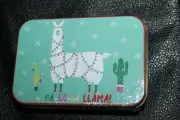 Christmas Gift Card Tin FA-LA-LA LLAMA