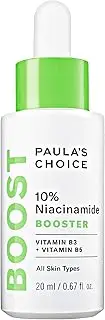 [Paula's Choice] BOOST 10% Niacinamide Booster, Vitamin B3, Vitamin C & Licorice Extract Serum, Pore Minimiser, 20 mL