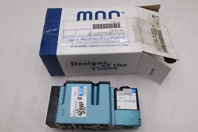 MAC 6211C-000-PM-502DA W/ PME-502DABE SOLENOID VALVE 6200 SERIES NEW IN BOX