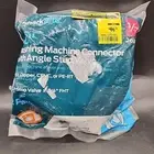 SHARKBITE 1/2 in. Push-to-Connect X 3/4 in. FHT Washing Machine Hoses w Valves