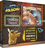 Pokemon TCG: Detective Pikachu Charizard-Gx Case File + 6 Booster Pack + A Foil Promo Card + A Foil Oversize Card