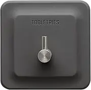 TOOLETRIES Arnold Silicone Shower Hook - Toiletries Organizer, Silicone Hooks, Removable & Reusable Shower Accessories - Charcoal