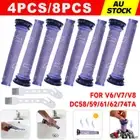 4PCS For Dyson V6 V7 V8 V10 V11 Absolute Vacuum Accessories Filter Holder Hose