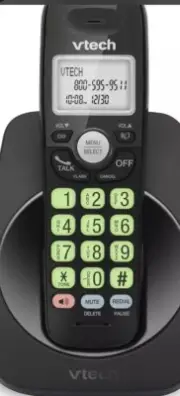 [New] Vtech VG131-11 DECT 6.0 Cordless Phone - Bluetooth Connection, Blue-White