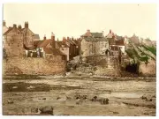 Whitby, Robin Hood's Bay, Yorkshire, England c1900 OLD PHOTO