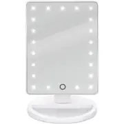 Bodysense Glitz Mirror with Storage Base with LED Light