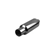 Redback Exhaust Cannon Straight Cut Tip - 150mm Round Inlet Diameter 57mm