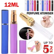 12ml Travel Portable Pump Spray Mini Perfume Atomiser Refillable Scent Bottles