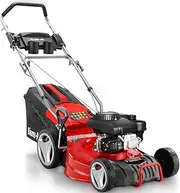 Baumr-AG 18" 150cc Lawn Mower, 8 Heights, Steel Deck, Cup Holders, 4-Stroke Petrol Lawnmower - 730EX
