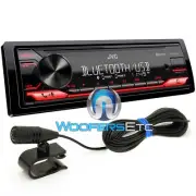 JVC KD-X28BT DIGITAL MEDIA RECEIVER BLUETOOTH 13 BAND EQUALIZER USB AUX MP3 NEW