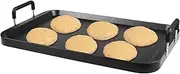 CukAid Flat Top Griddle for Stovetop,Camping Griddle/Cookware, Flat Top Grill,Non-Stick Griddle Grill Pan, Stove Top Grille,Aluminum Material, Dishwasher Safe