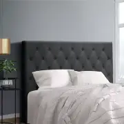 Double Bed Headboard Headboards Tufted Beds Head Frame Base Upholstered with Cha