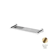 Arcisan - Axus Stainless Steel Shelf with Soap Dish - Brushed Brass