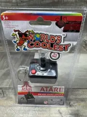 WORLD'S COOLEST ATARI 2600 ARCADE SOUND JOYSTICK KEYCHAIN BRAND NEW SHIPS FAST