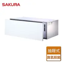 在飛比找momo購物網優惠-【SAKURA 櫻花】嵌門板抽屜式烘碗機(Q7598AXL 