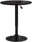 Bar Table, Metal Adjustable Outdoor round Coffee Dining Side Small Tables Kitche
