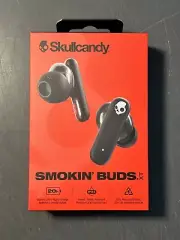 Skullcandy Smokin' Buds XT True Wireless in-Ear Earbuds Midnight Smoke Brand New