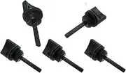 Oil Dipstick Dip Stick for GX110 GX120 GX160 GX200 Engine Generator Lawnmower Water Pump Go Kart Bike Reaplce Part # 15600-ZE1-003 (2)(for 2338 Paddle clamp)
