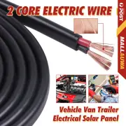 Auto Solar Battery Wire Twin Core Cable 0.5MM 1MM 1.5MM 2.5MM 4MM 6MM 10MM 13MM