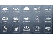 Novelty Stickers for Car or Truck Unused Buttons - Interior Dash Rocker Console Switch Decals