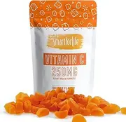 Vitamin C Gummies - Plant Based Vegan Gummies Natural Orange Flavor - Immune Support for Adults and Kids - Non-GMO - Dietary Supplement - 60 Count
