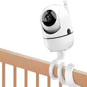 Baby Monitor Stand, 1 Psc Baby Monitor Holder, Baby Monitor Mount No Drilling, Compatible with Infant Optics DXR-8 Pro, Hello Baby Monitor Mount, Nanit, Universal Baby Camera Holder, Flexible