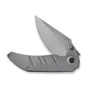 WE Knives Riff-Raff 22020B-3 Gray Titanium CPM-20CV Stainless Pocket Knife