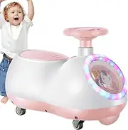 Children Wiggle Car, Children's Outdoor Wiggle Car Joy, Ergonomic Car Toy, Swivel Swing Car, Kids Outdoor Car Toys, Easy to Use, Portable for Home, Park, Garden, and Other Outdoor Places