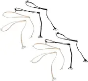[WOFASHPURET] 8pcs Bra Belt Straps Non-slip Bra Straps Elastic for Women Random Color