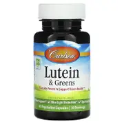 Carlson, Lutein & Greens , 30 Vegetarian Capsules