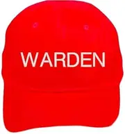 HolyShirt HI-VIZ Warden Safety Cap - Red