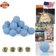 Portable 3-Inch Ceramic Fire Balls - Perfect for Indoor & Outdoor Entertainment