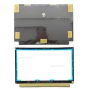 LCD Back Cover + Front Bezel Black For Dell Alienware M15 R3 0VGKFM 07CK61