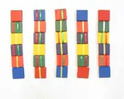 5 NEW JACOB'S LADDER FIDGET TOYS WOODEN JACOBS LADDER KIDS TOY CLASSIC GAME