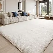 Sour Lemon Rugs Living Room 140x200cm, Grey Area Rugs for Bedroom, Washable Anti Slip Extra Large Shaggy Soft Rug Fluffy Modern Floor Carpets Mat Beside Carpet for Kids Living Room