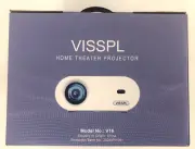 VISSPL Full HD 1080P Mini Portable Indoor/Outdoor Video Projector Model V16 NEW!