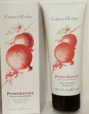 NEW Crabtree & Evelyn Pomegranate, Argan, & Grapeseed Skin Smoothing Body Scrub