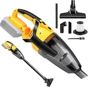 [TRONYAN] Cordless Vacuum Cleaner Compatible with DEWALT 20V Battery (Battery NOT Included), Handheld Vacuum for Home, Boat, Workshop, Car, Pet Hair, Furniture-Tool Only