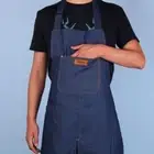 Adjustable Ceramic Sculpture Overalls Potters Work Apron Art Working Yard