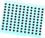 Vsenkes Conductive Button Pads, Conductive Tape Round Replacement Remote Control Button Repair for Keypad Repair, Electronic Keyboard, 4mm 110Pcs