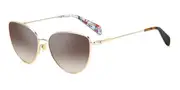 Kate Spade Hailey/G/S Asian Fit J5G/NQ Women’s Sunglasses Gold Size 55