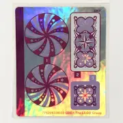 LEGO STICKER SHEET 41686 Magical Acrobatics Friends Iridescent Mirrored Decals