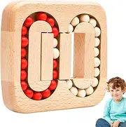 Rotating Magic Bean Puzzle | Cube Rotating Bean Puzzle | Cube Rotating Bean Puzzle | Fun Fidget Toy for Kids & Adults | Sensory Stress Relief Puzzle Cube for ADHDs